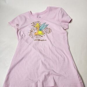 Disney Parks Disneyworld Tinkerbell  Juniors Medium XS Shirt Top